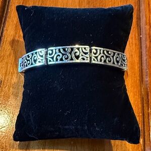 Brighton Silver Filigree Panel Bracelet